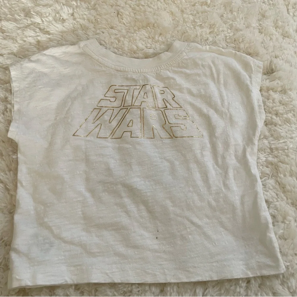 GAP Star Wars 3-CPO Kids‎ Tank Top White Size Small